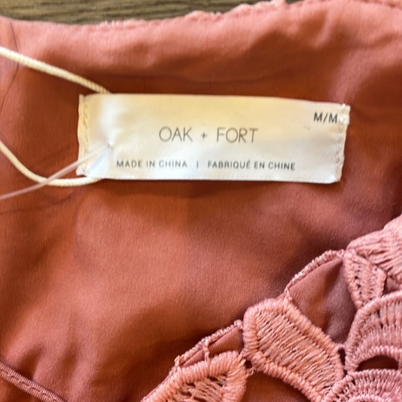 NWT Oak + Fort Lace Pink Dress - Picture 10 of 11
